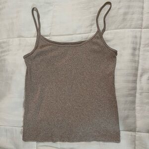 Brown Comfy Brandy Melville tank top